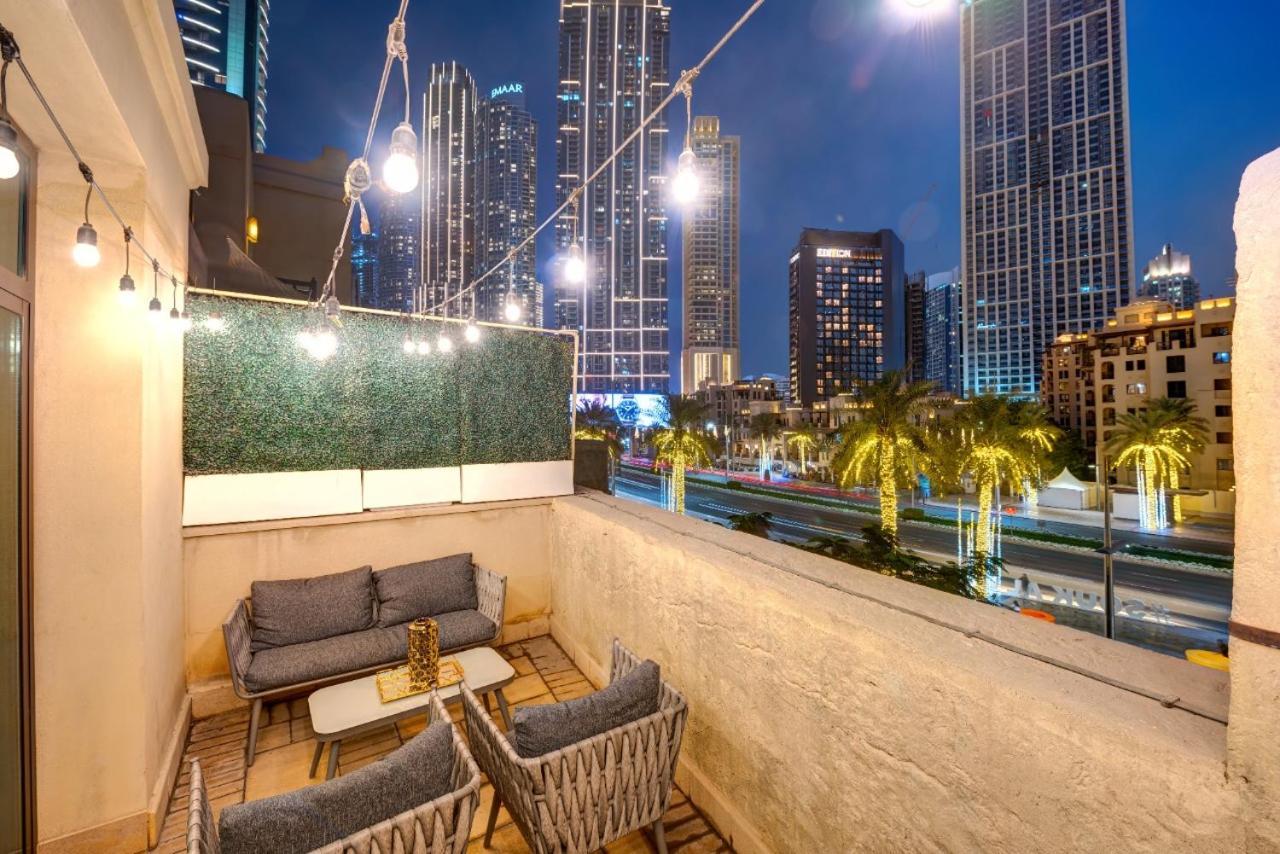 Durrani Homes - Persian Luxury At Souk Al Bahar With Private Jaccuzi Dubai Exteriör bild